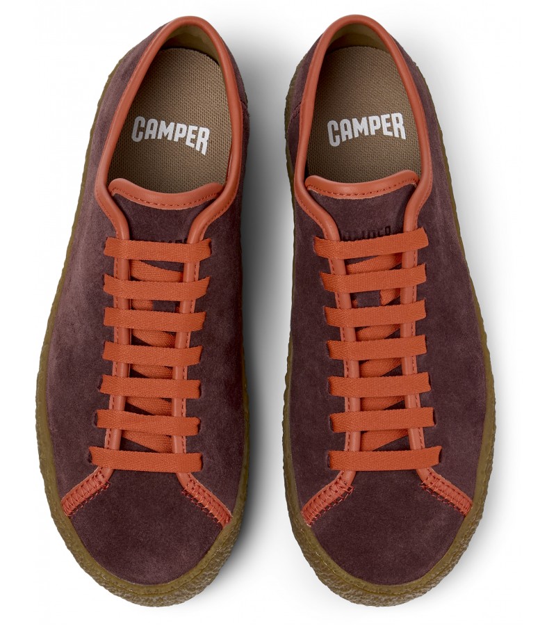 Camper - Peu Terreno K201824-001 Burgundy Nubuck