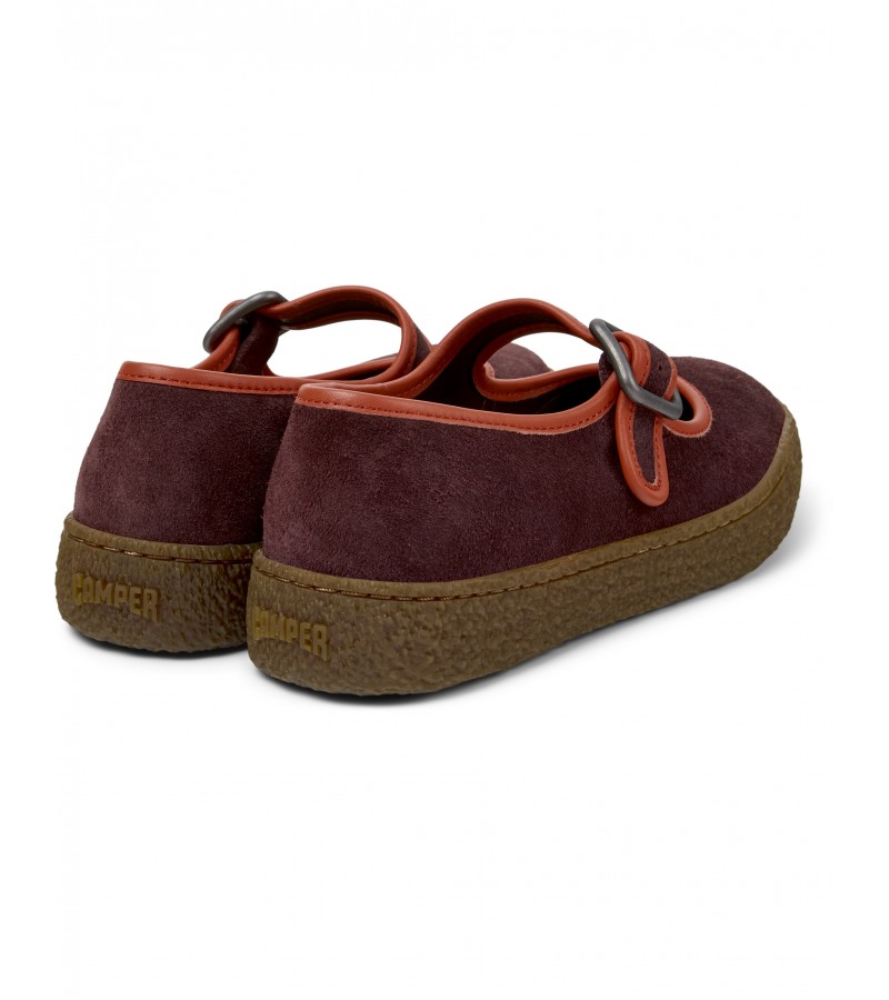 Camper - Peu Terreno K201825-001 Burgundy Nubuck