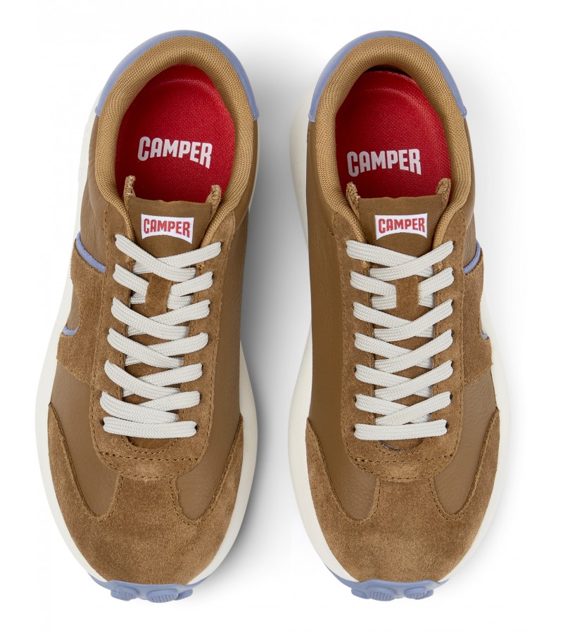 Camper - Pelotas Athens K201845-003 Brown Leather/Nubuck