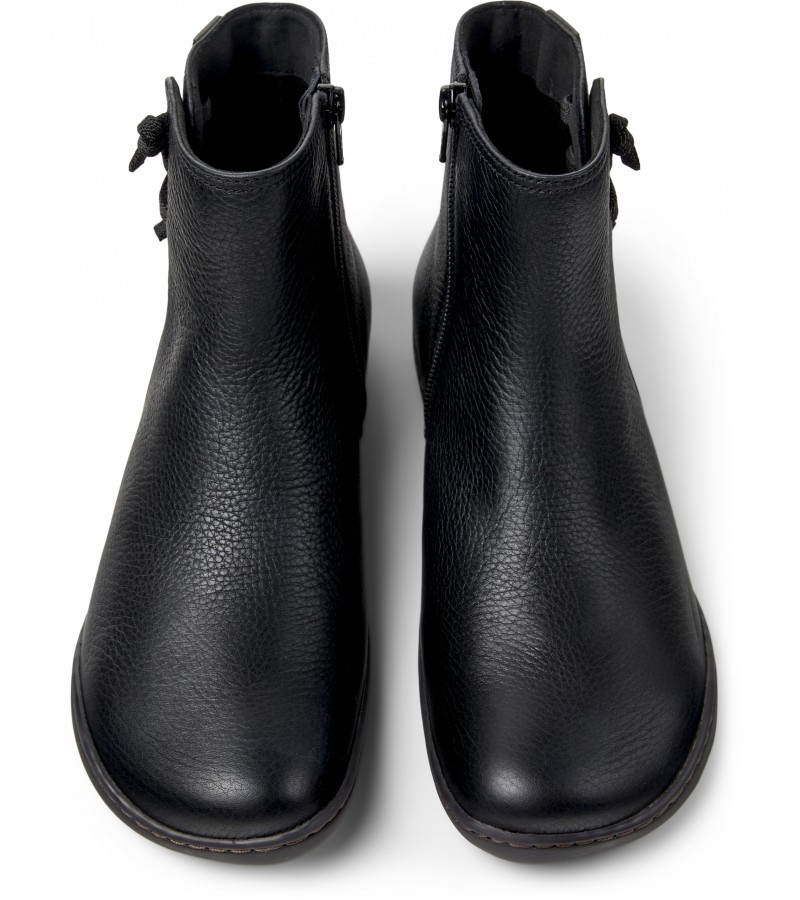 Camper - Peu Cami K400676-004 Black Leather Camper - Peu Cami K400676-004 Black Leather