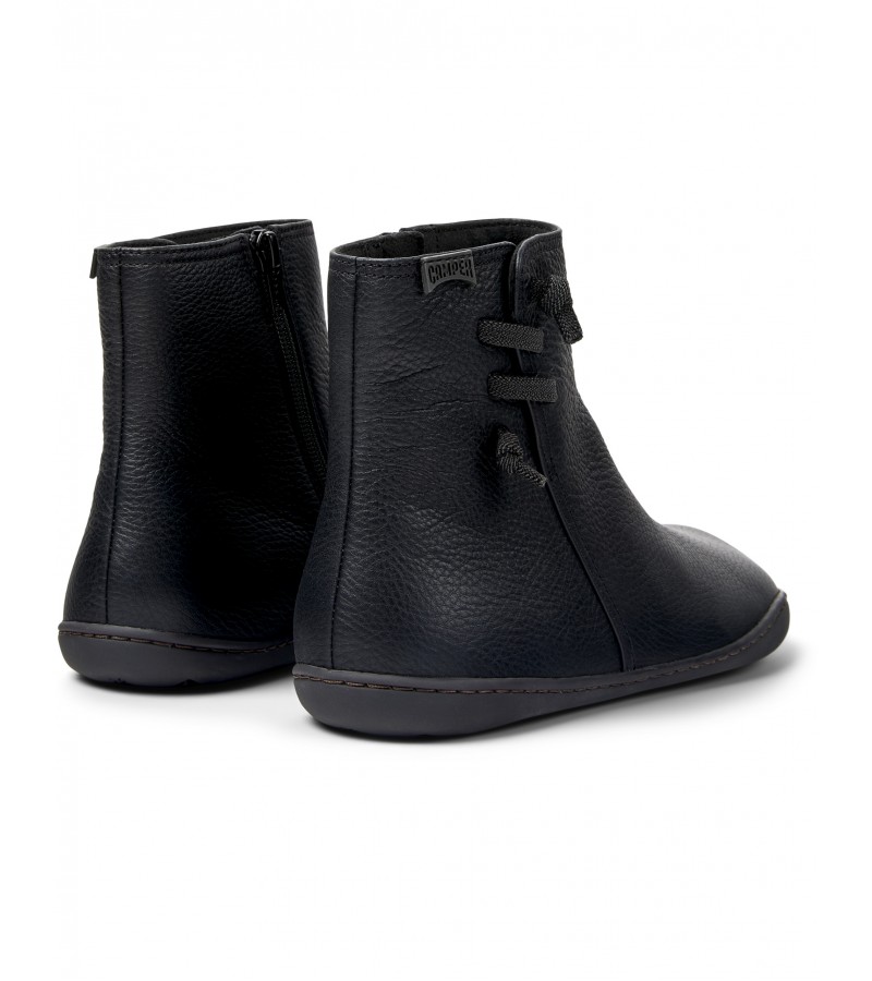 Camper - Peu Cami K400676-004 Black Leather Camper - Peu Cami K400676-004 Black Leather