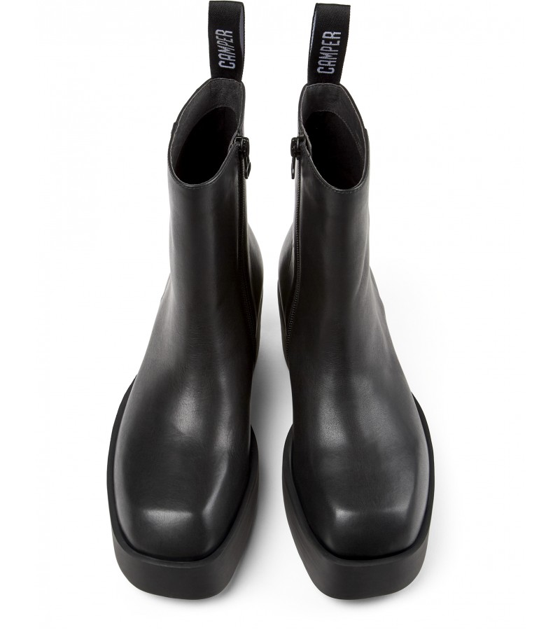 Camper - Billie K400754-002 Black Leather Camper - Billie K400754-002 Black Leather