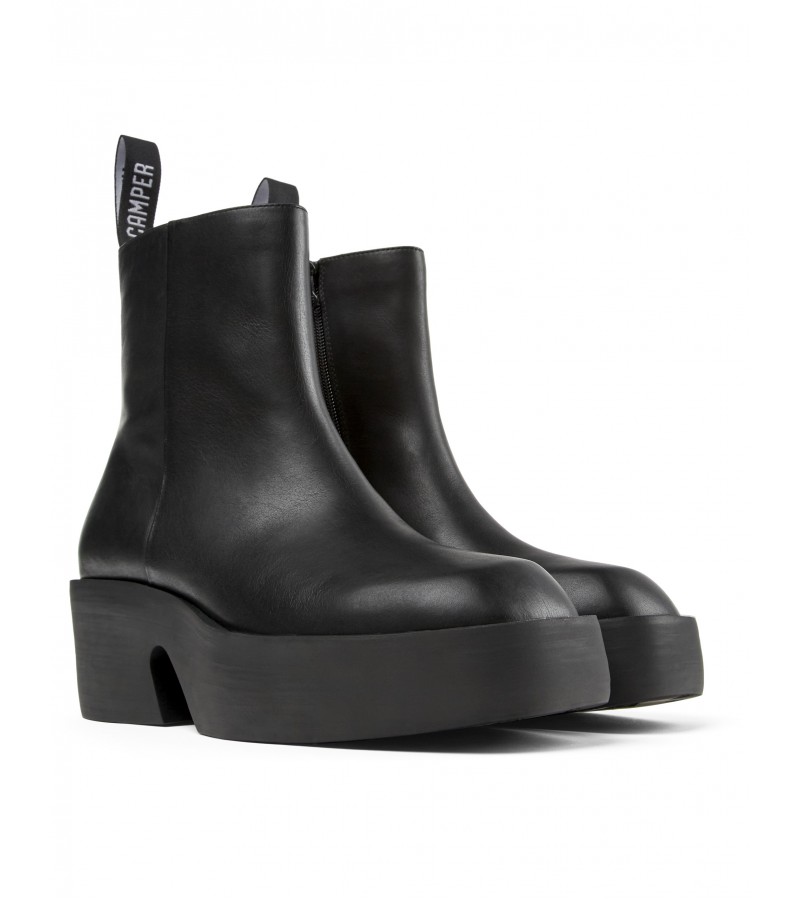 Camper - Billie K400754-002 Black Leather Camper - Billie K400754-002 Black Leather