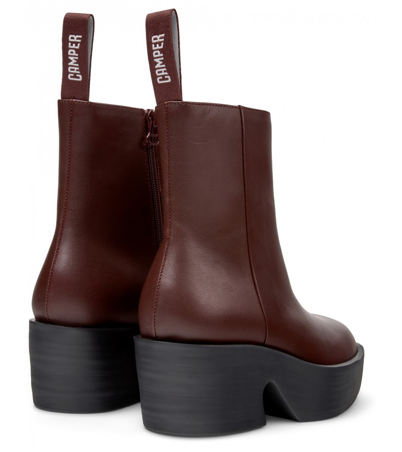 Camper - Billie K400754-007 Burgundy Leather Camper - Billie K400754-007 Burgundy Leather