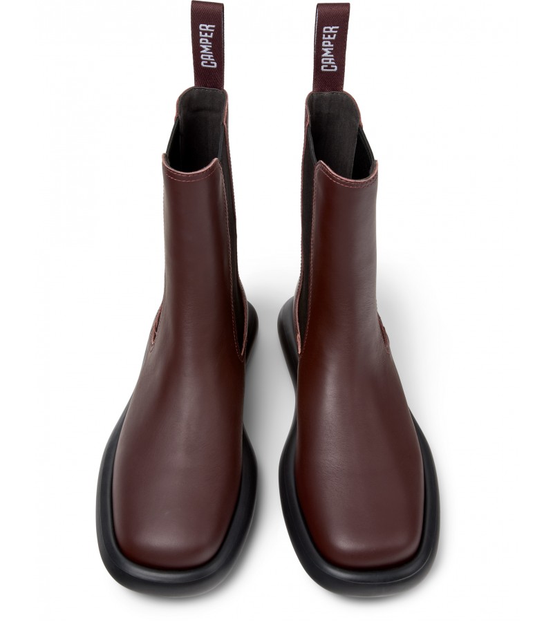 Camper - Onda K400758-005 Burgundy Leather