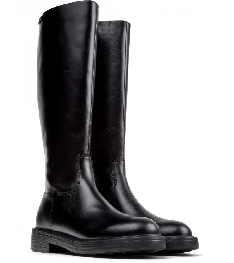 Camper - Dean K400763-003 Black Leather Camper - Dean K400763-003 Black Leather