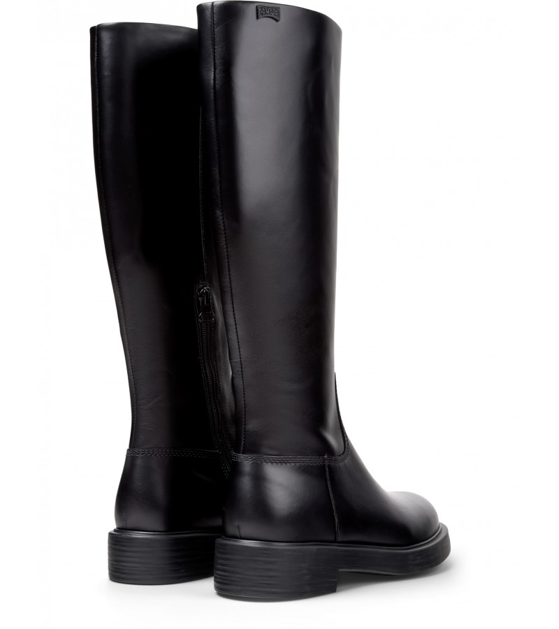 Camper - Dean K400763-003 Black Leather Camper - Dean K400763-003 Black Leather