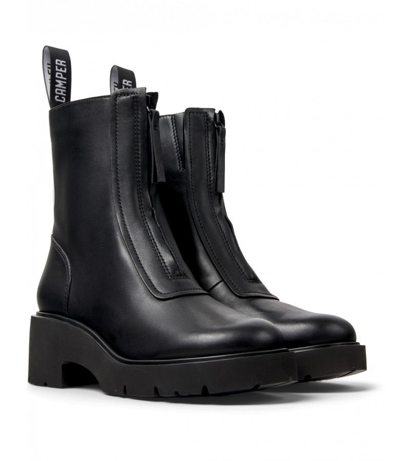 Camper - Milah K400776-001 Black Leather
