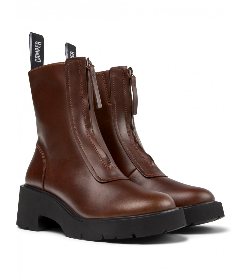Camper - Milah K400776-007 Brown Leather
