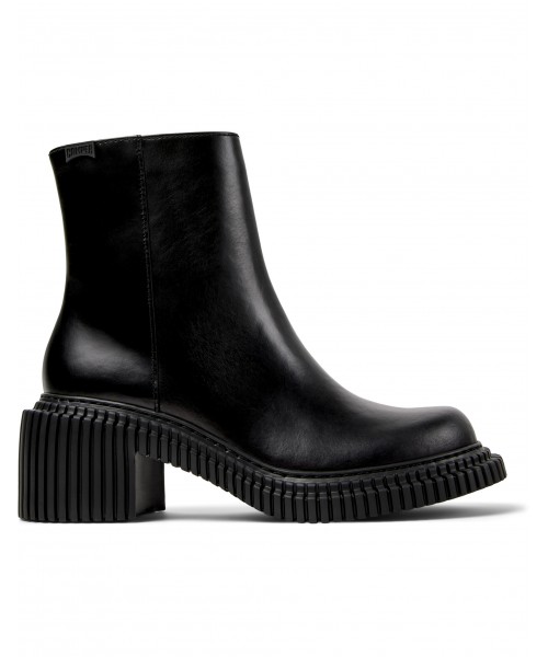 Camper - Pix London K400804-001 Black Leather Camper - Pix London K400804-001 Black Leather