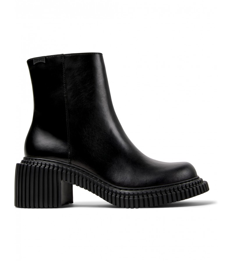 Camper - Pix London K400804-001 Black Leather Camper - Pix London K400804-001 Black Leather