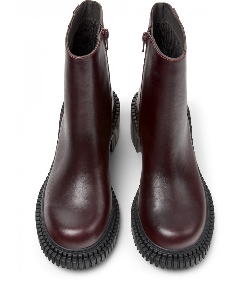 Camper - Pix London K400804-004 Burgundy Leather