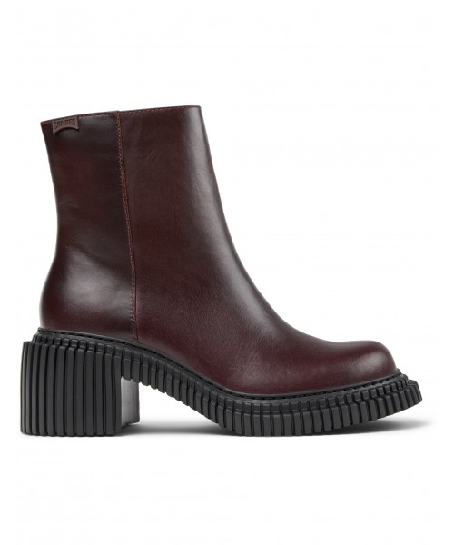 Camper - Pix London K400804-004 Burgundy Leather Camper - Pix London K400804-004 Burgundy Leather