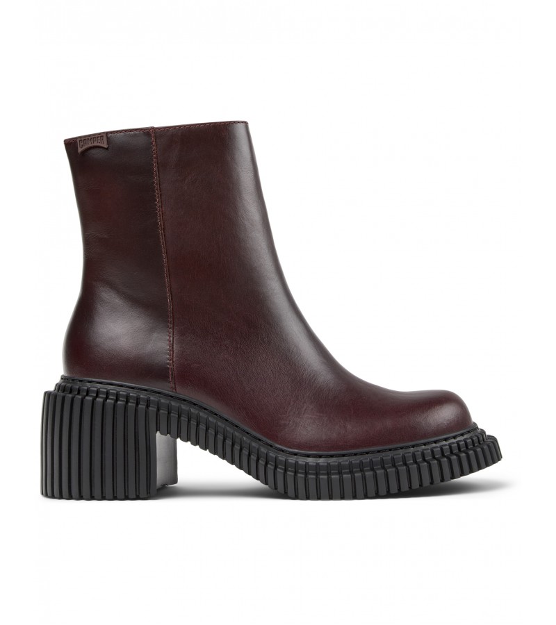 Camper - Pix London K400804-004 Burgundy Leather