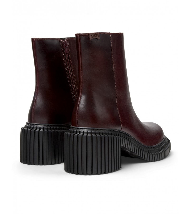 Camper - Pix London K400804-004 Burgundy Leather