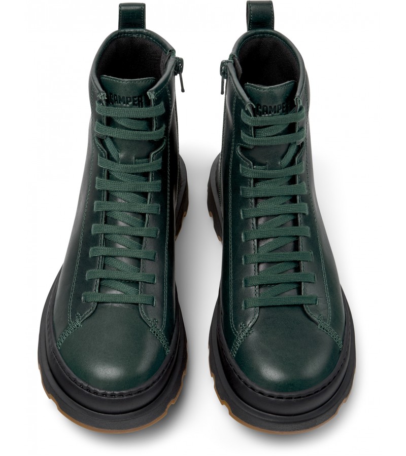 Camper - Brutus+ K400816-005 Green Leather Camper - Brutus+ K400816-005 Green Leather