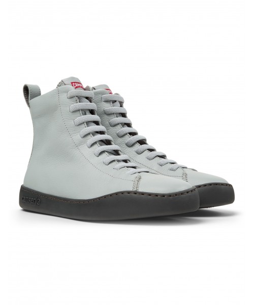 Camper - Peu Touring K400817-002 Grey Leather Camper - Peu Touring K400817-002 Grey Leather