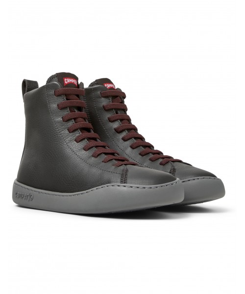 Camper - Peu Touring K400817-003 Grey Leather Camper - Peu Touring K400817-003 Grey Leather