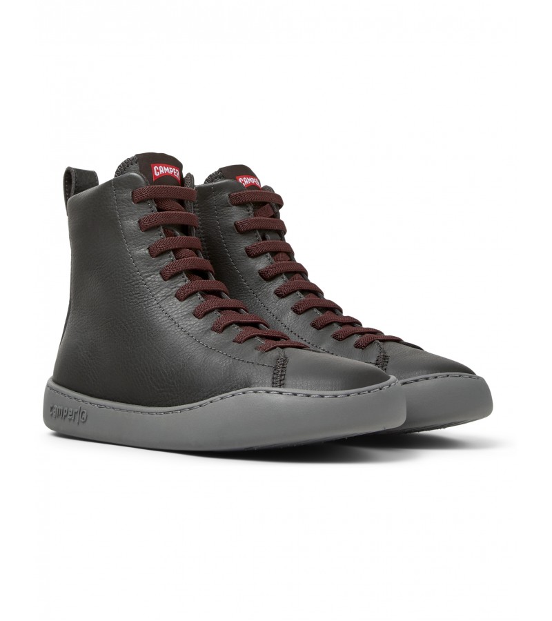 Camper - Peu Touring K400817-003 Grey Leather Camper - Peu Touring K400817-003 Grey Leather
