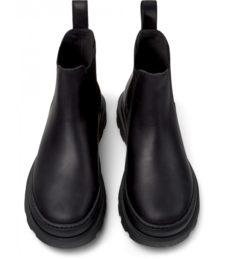 Camper - Brutus+ K400818-001 Black Leather Camper - Brutus+ K400818-001 Black Leather