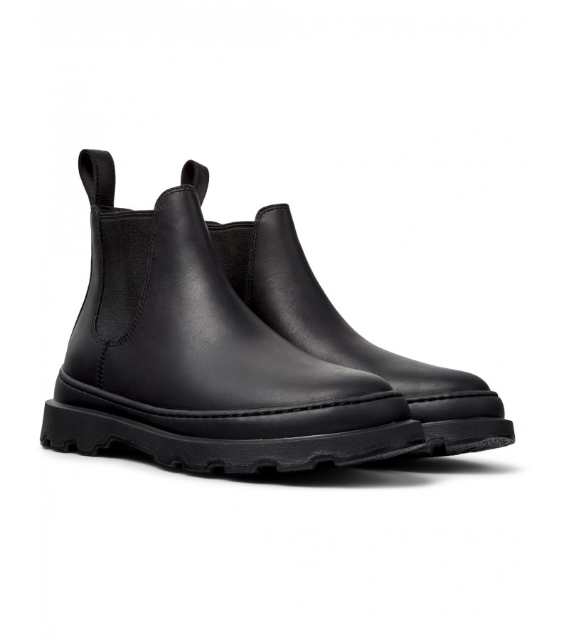 Camper - Brutus+ K400818-001 Black Leather Camper - Brutus+ K400818-001 Black Leather