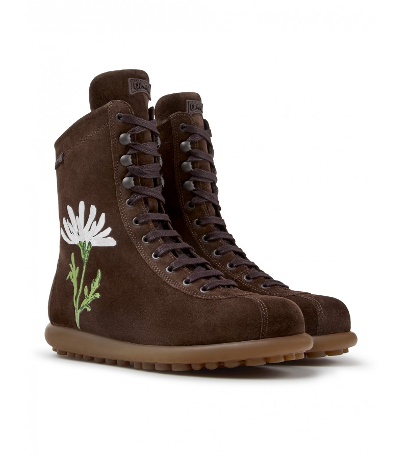 Camper - Pelotas Ariel 44695-096 Brown Suede Camper - Pelotas Ariel 44695-096 Brown Suede