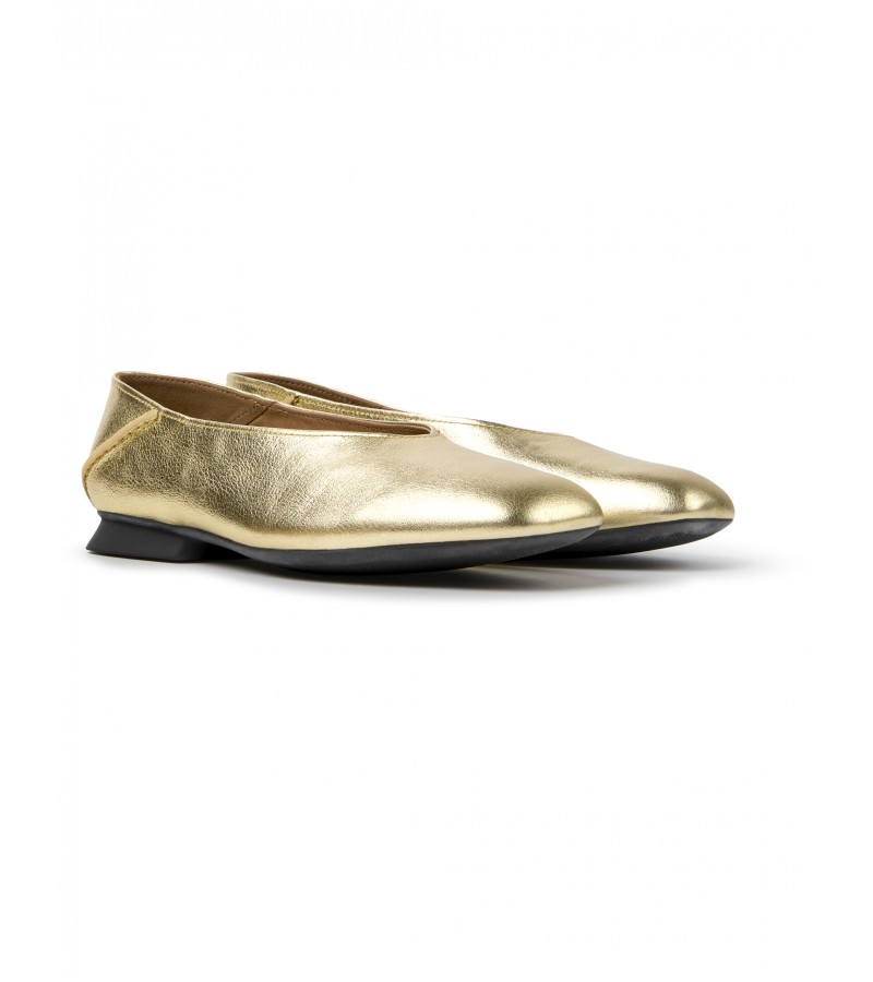 Camper - Casi Myra K201253-059 Yellow Leather