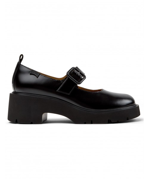 Camper - Milah K201681-001 Black Leather Camper - Milah K201681-001 Black Leather
