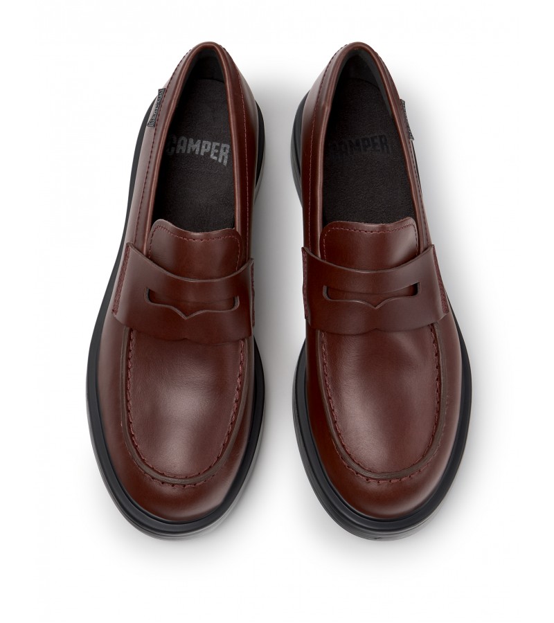 Camper - Dean K201790-008 Burgundy Leather