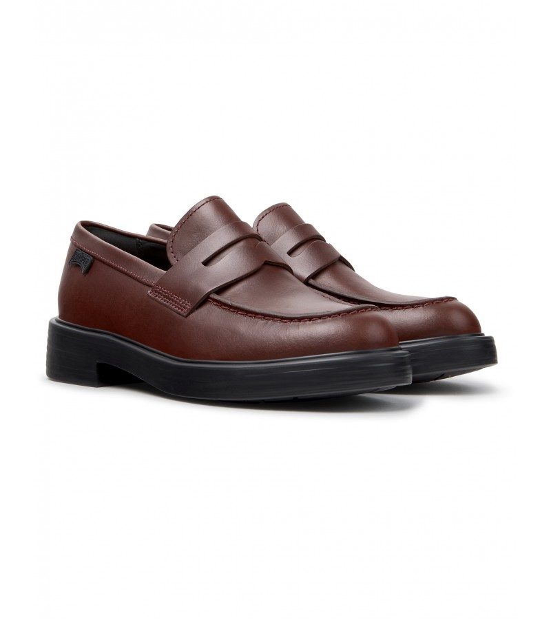 Camper - Dean K201790-008 Burgundy Leather
