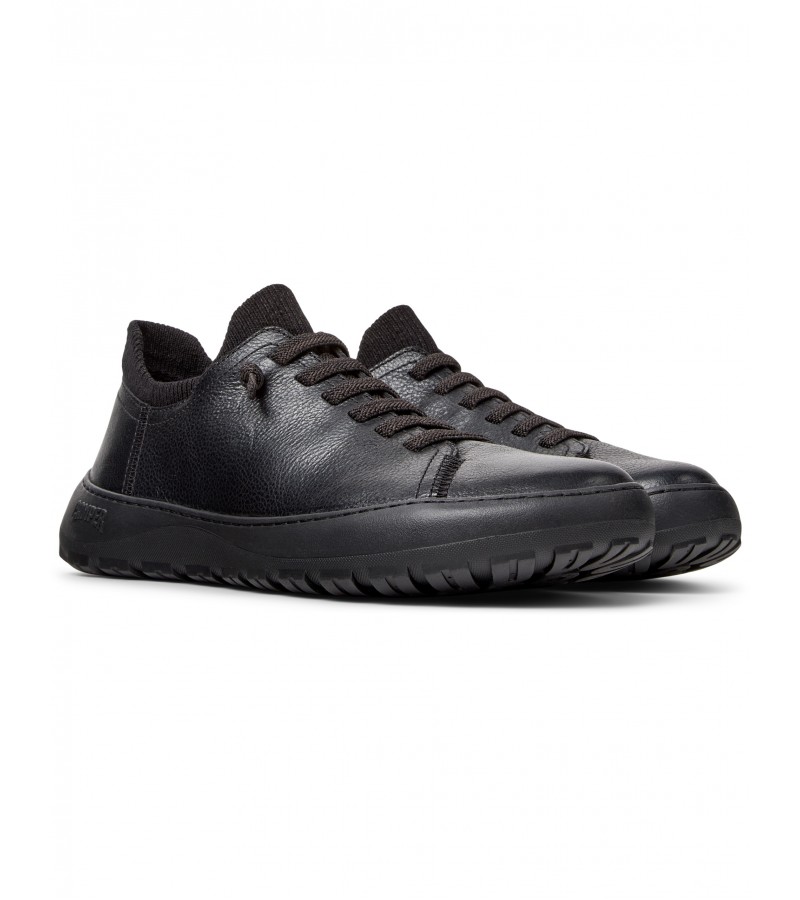 Camper - Peu Serra K201850-001 Black Leather Camper - Peu Serra K201850-001 Black Leather