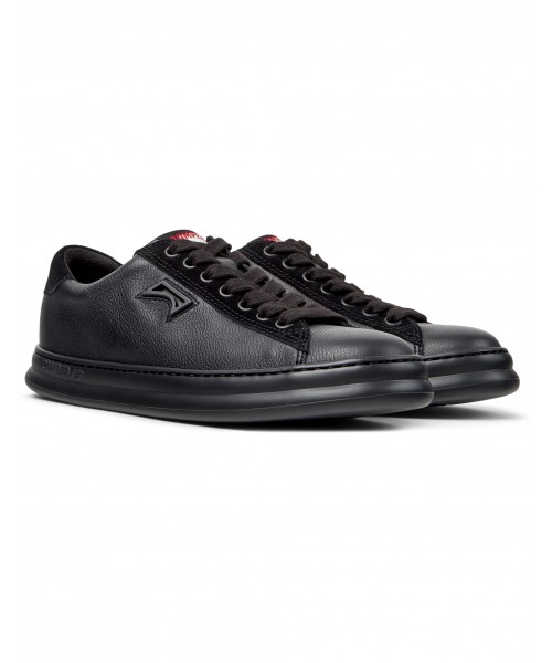 Camper - Runner Four K201855-006 Black Leather/Nubuck