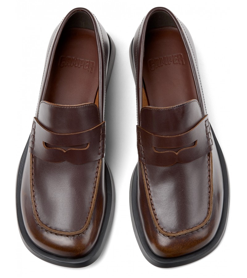 Camper - Donna K201919-004 Brown Leather Camper - Donna K201919-004 Brown Leather