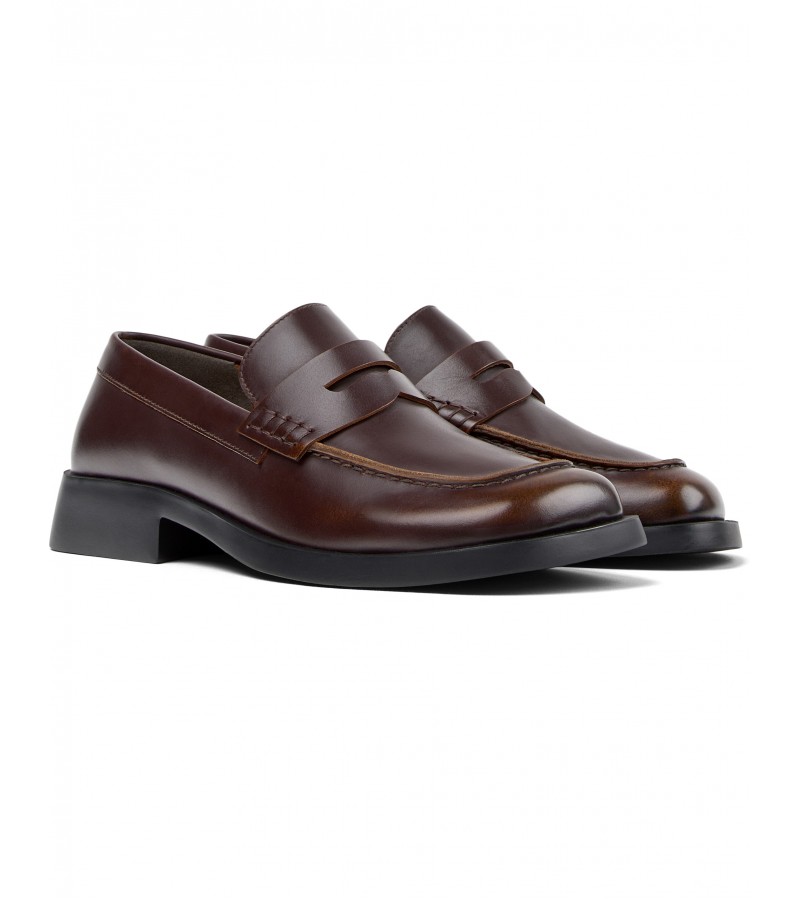 Camper - Donna K201919-004 Brown Leather Camper - Donna K201919-004 Brown Leather
