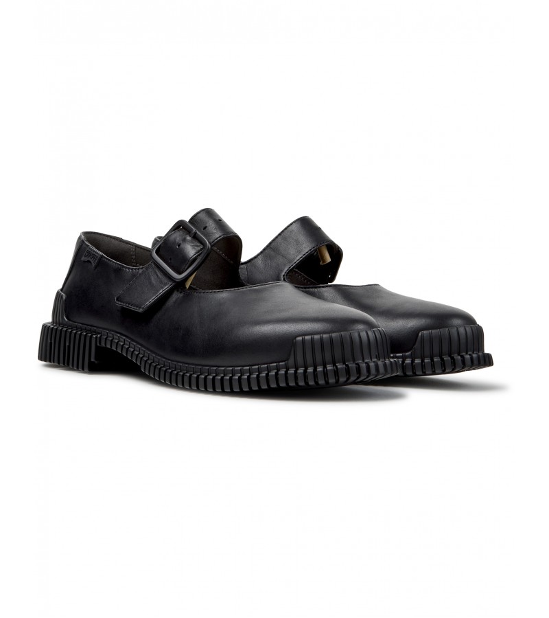 Camper - Pix K201924-003 Black Leather Camper - Pix K201924-003 Black Leather