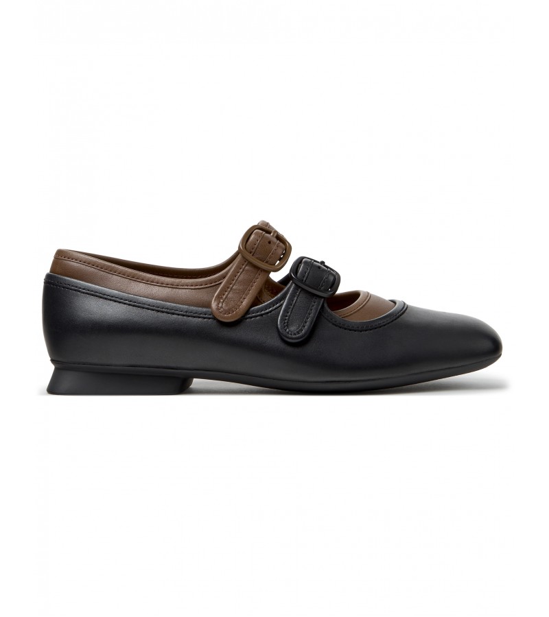 Camper - Casi Myra K201952-001 Black Leather Camper - Casi Myra K201952-001 Black Leather