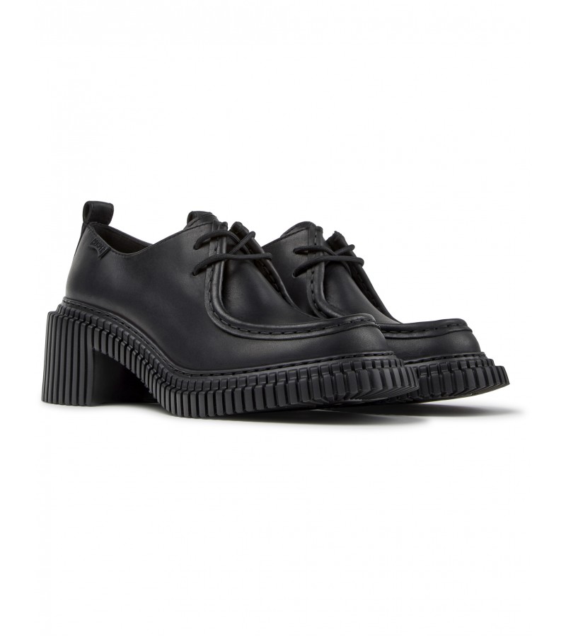 Camper - Pix London K201961-001 Black Leather Camper - Pix London K201961-001 Black Leather
