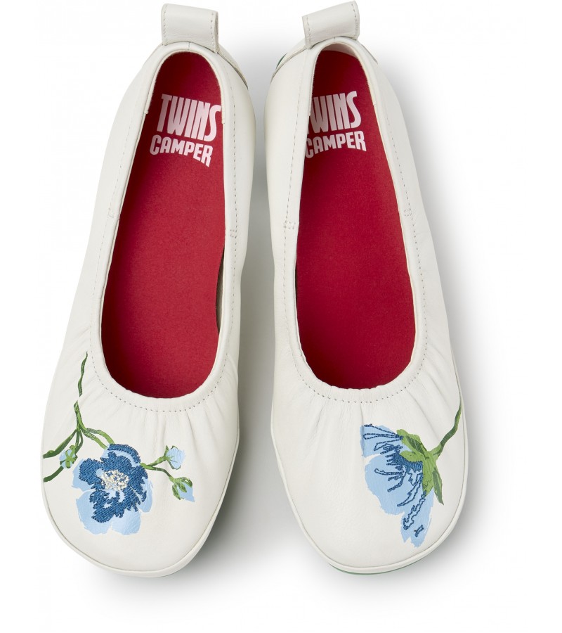 Camper - Right Left Tws K201976-006 White Leather