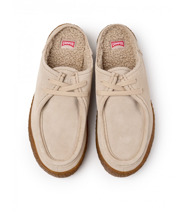 Camper - Peu Terreno K201983-001 Beige Suede Camper - Peu Terreno K201983-001 Beige Suede