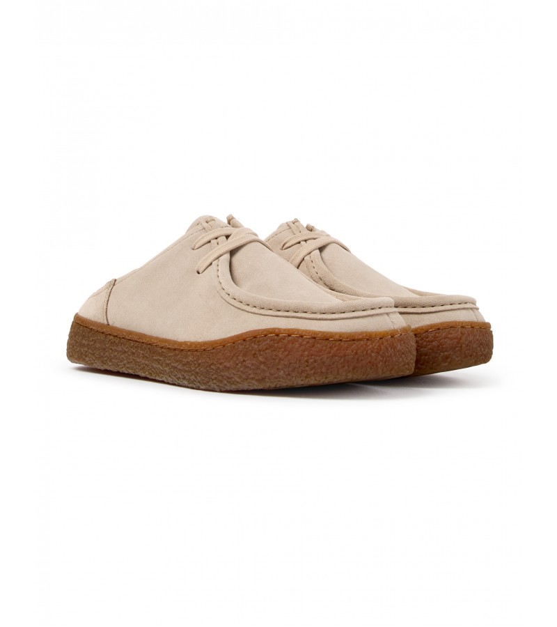 Camper - Peu Terreno K201983-001 Beige Suede Camper - Peu Terreno K201983-001 Beige Suede
