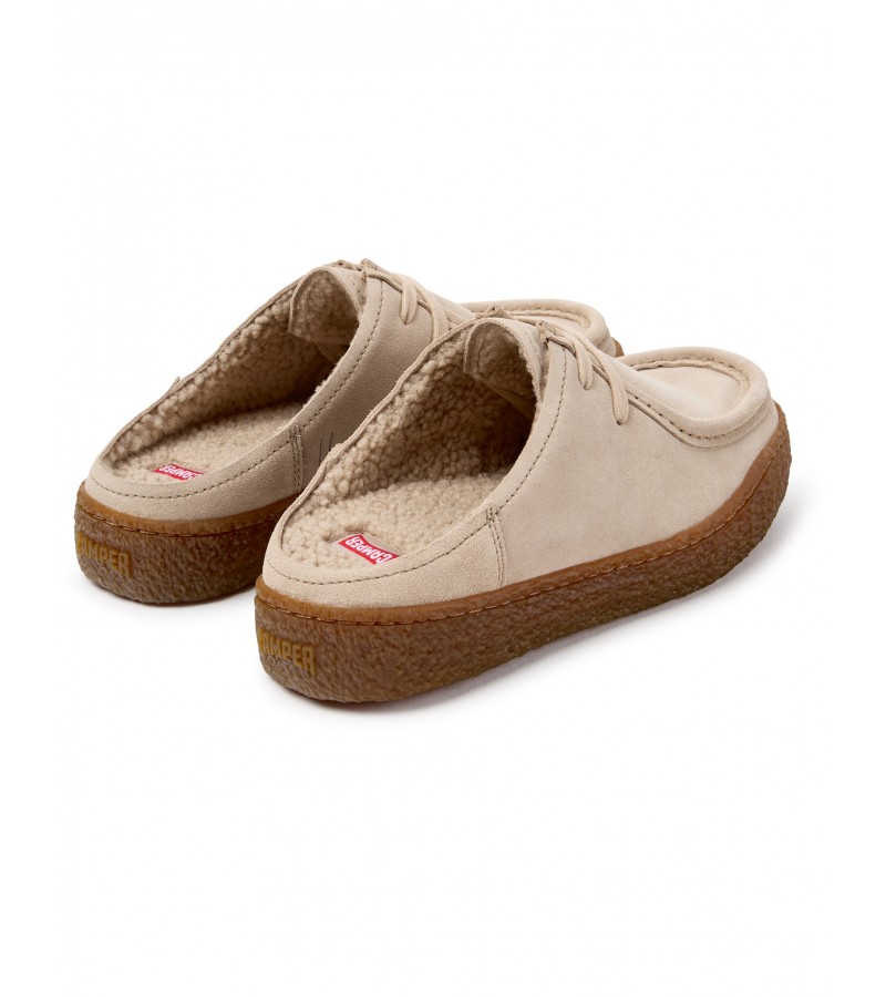 Camper - Peu Terreno K201983-001 Beige Suede Camper - Peu Terreno K201983-001 Beige Suede