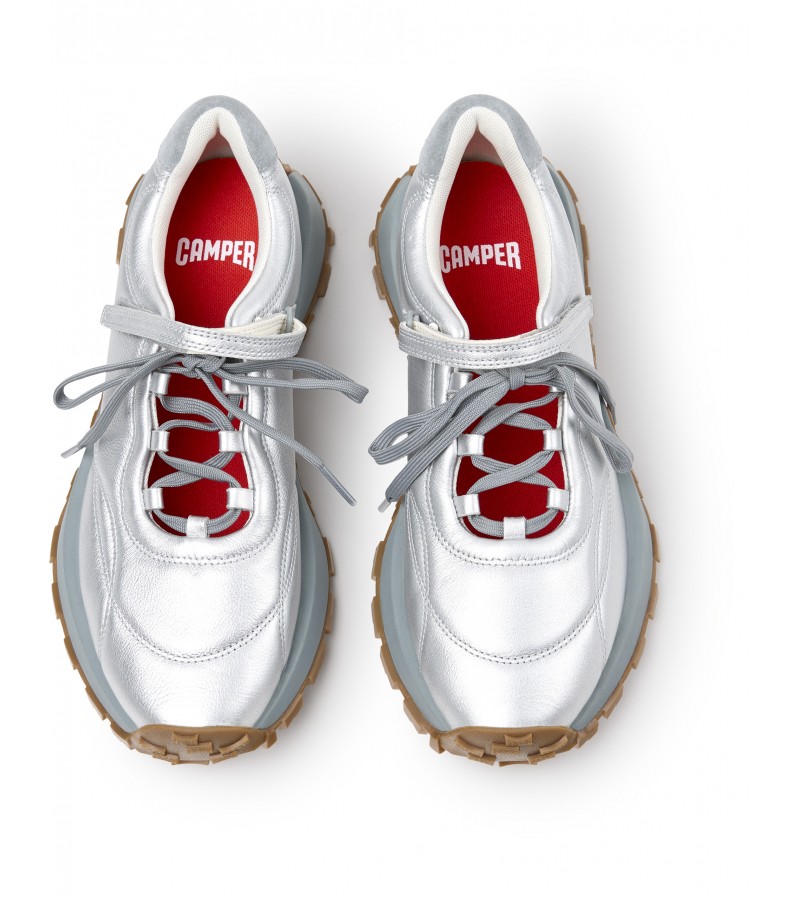 Camper - Drift Trail K201988-001 Grey Leather/Nubuck