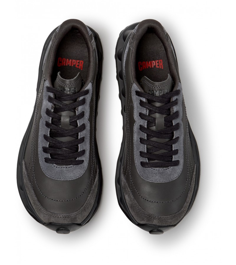 Camper - Pelotissima K202003-001 Grey Leather/Nubuck