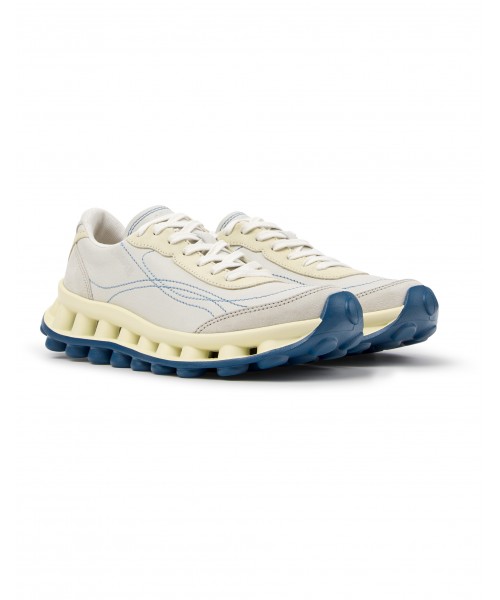 Camper - Pelotissima K202003-003 White Leather/Nubuck