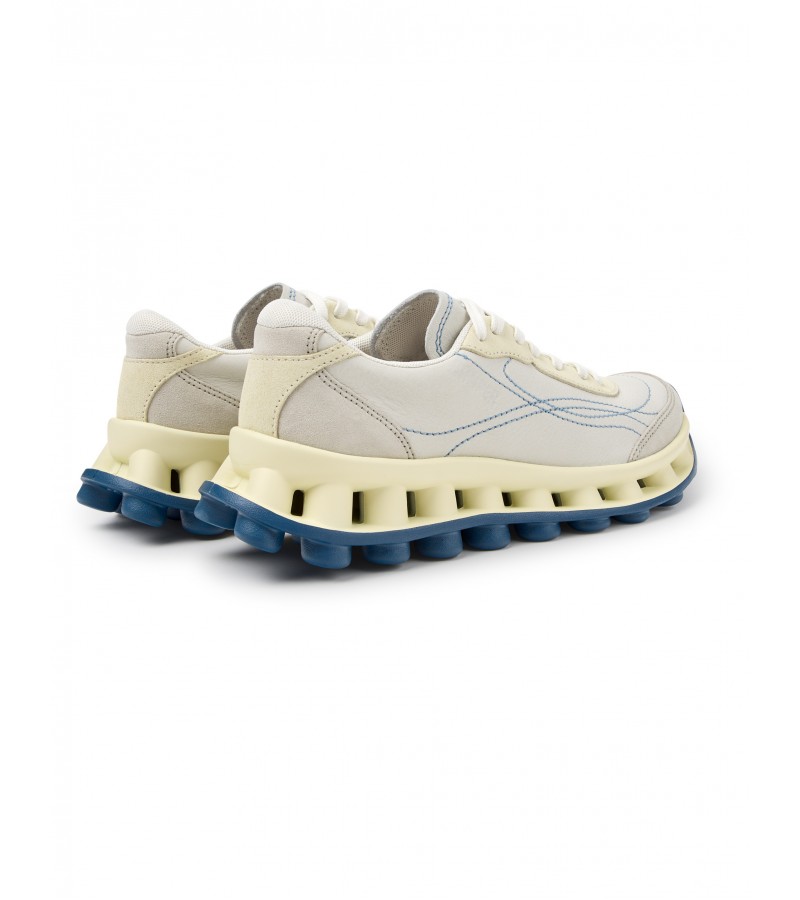 Camper - Pelotissima K202003-003 White Leather/Nubuck