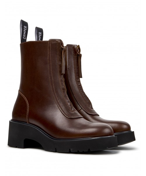 Camper - Milah K400776-010 Brown Leather