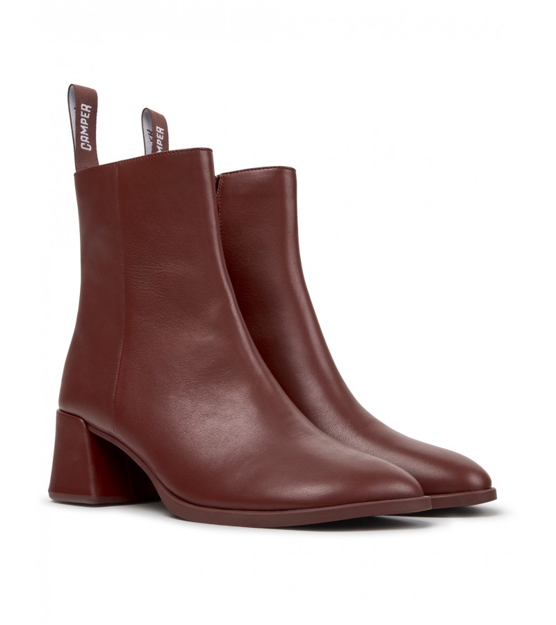 Camper - Kora K400798-007 Burgundy Leather Camper - Kora K400798-007 Burgundy Leather
