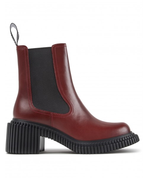 Camper - Pix London K400803-004 Burgundy Leather