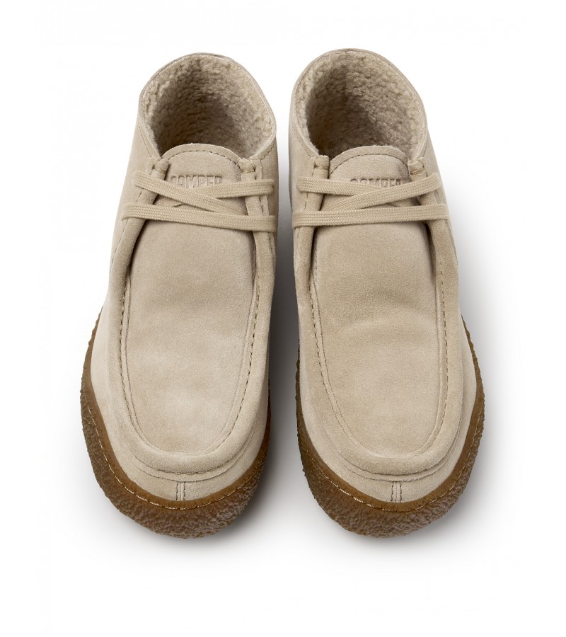 Camper - Peu Terreno K400813-005 Beige Suede Camper - Peu Terreno K400813-005 Beige Suede