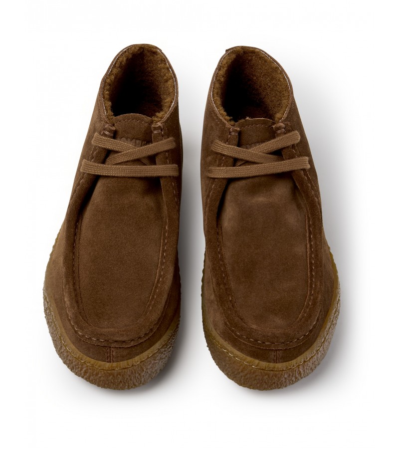 Camper - Peu Terreno K400813-006 Brown Suede Camper - Peu Terreno K400813-006 Brown Suede